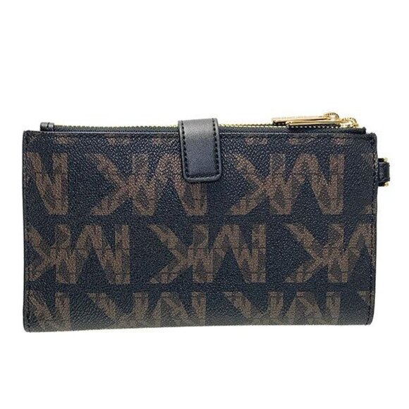 Michael Kors Lg Double Zip Wristlet - 35F1GTVW3R - Black Multi - Picture 2 of 6